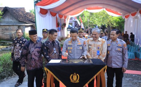 Warga Kini Nikmati Akses Aman Lewat Jembatan Presisi