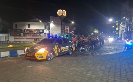 Polres Pasuruan Kota Jaga Kamtibmas dari Balap Liar