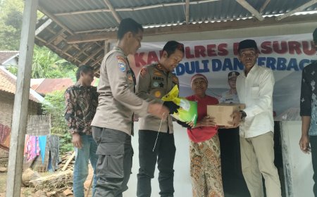 Polri Untuk Masyarakat, Kapolres Pasuruan Perkuat Kepedulian Sosial