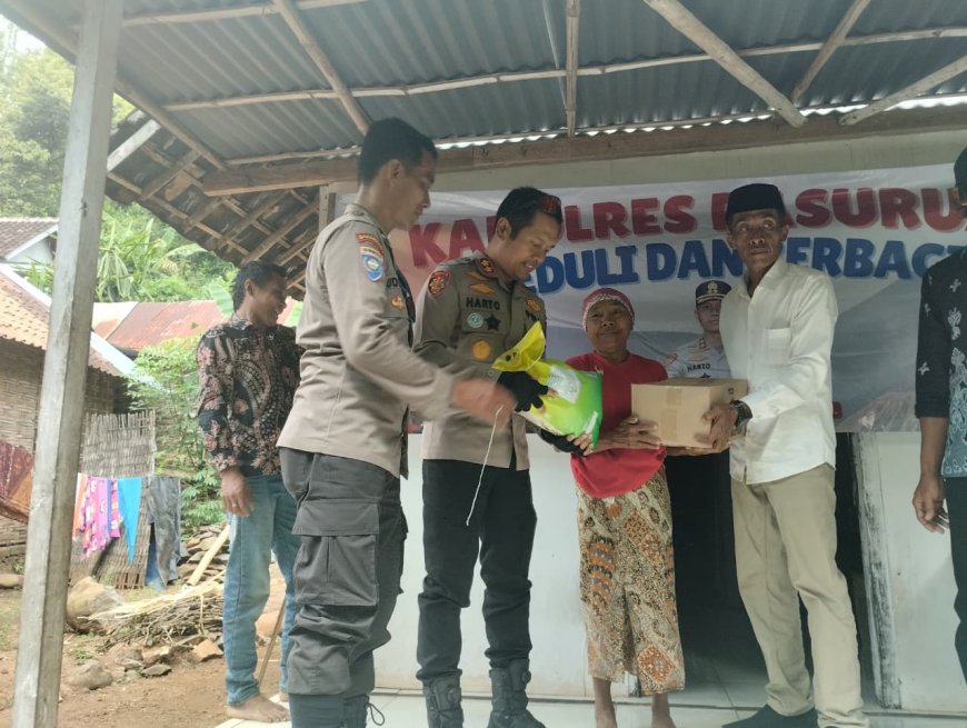 Polri Untuk Masyarakat, Kapolres Pasuruan Perkuat Kepedulian Sosial