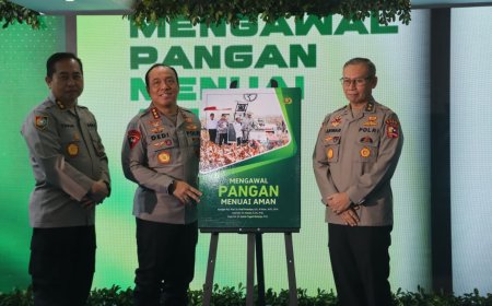 Ketahanan Pangan Jadi Isu Strategis Nasional, Wakapolri Luncurkan Buku ke-42 “Mengawal Pangan Menuai Aman”