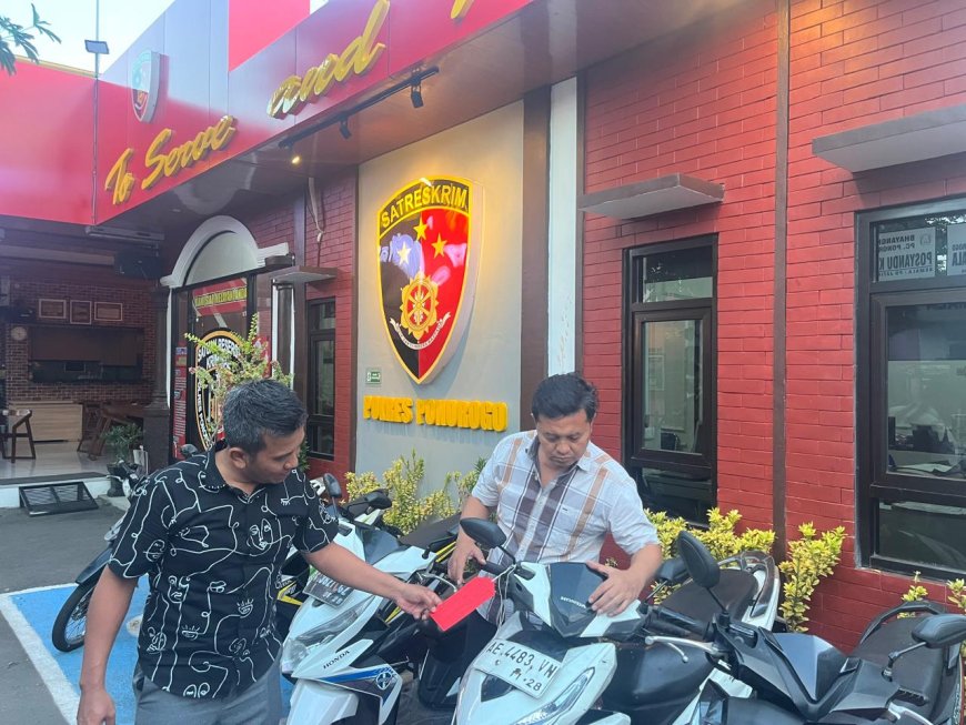 Tim URC Amankan Pelaku dan Motor Curian dalam Satu Operasi