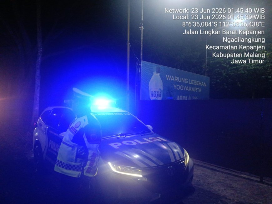 Aduan Balap Liar Masuk Lewat 110, Polres Malang Gerak Cepat Sisir Jalur Jalibar Kepanjen