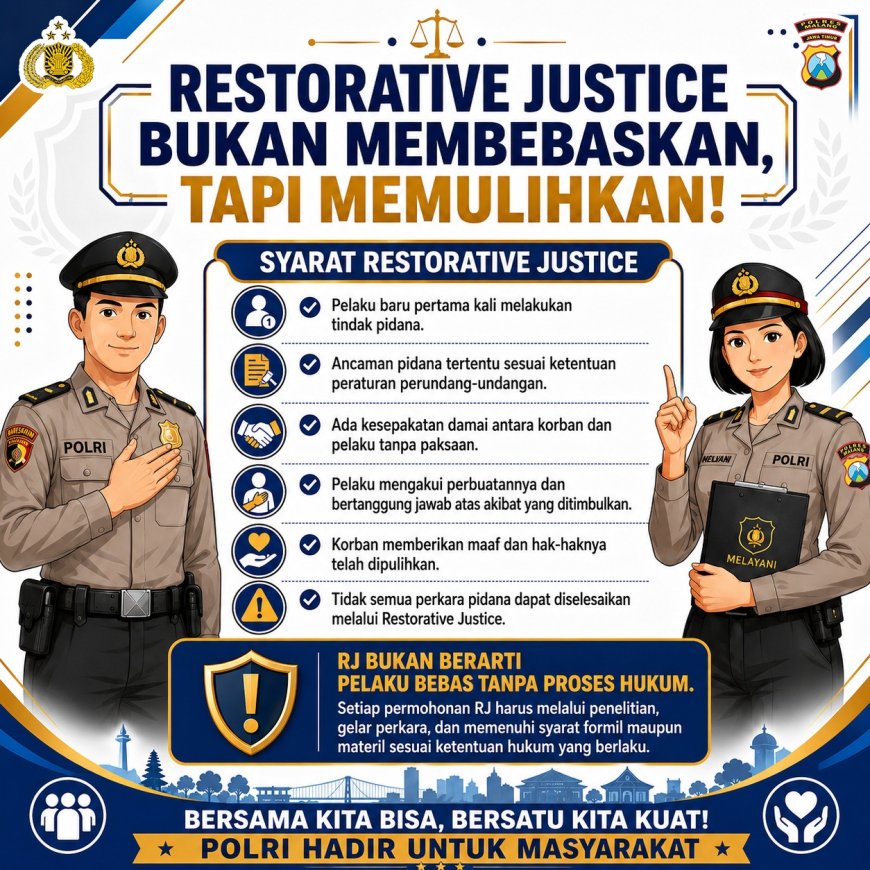 Polres Malang Kedepankan Musyawarah dan Pemulihan Melalui Pendekatan Restorative Justice