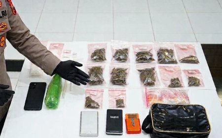 Polres Malang Berhasil Amankan Pengedar Narkoba Beserta Barang Bukti