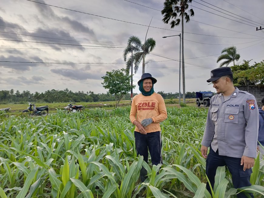Polres Malang Kawal Lahan Pertanian, Petani Didorong Terus Produktif